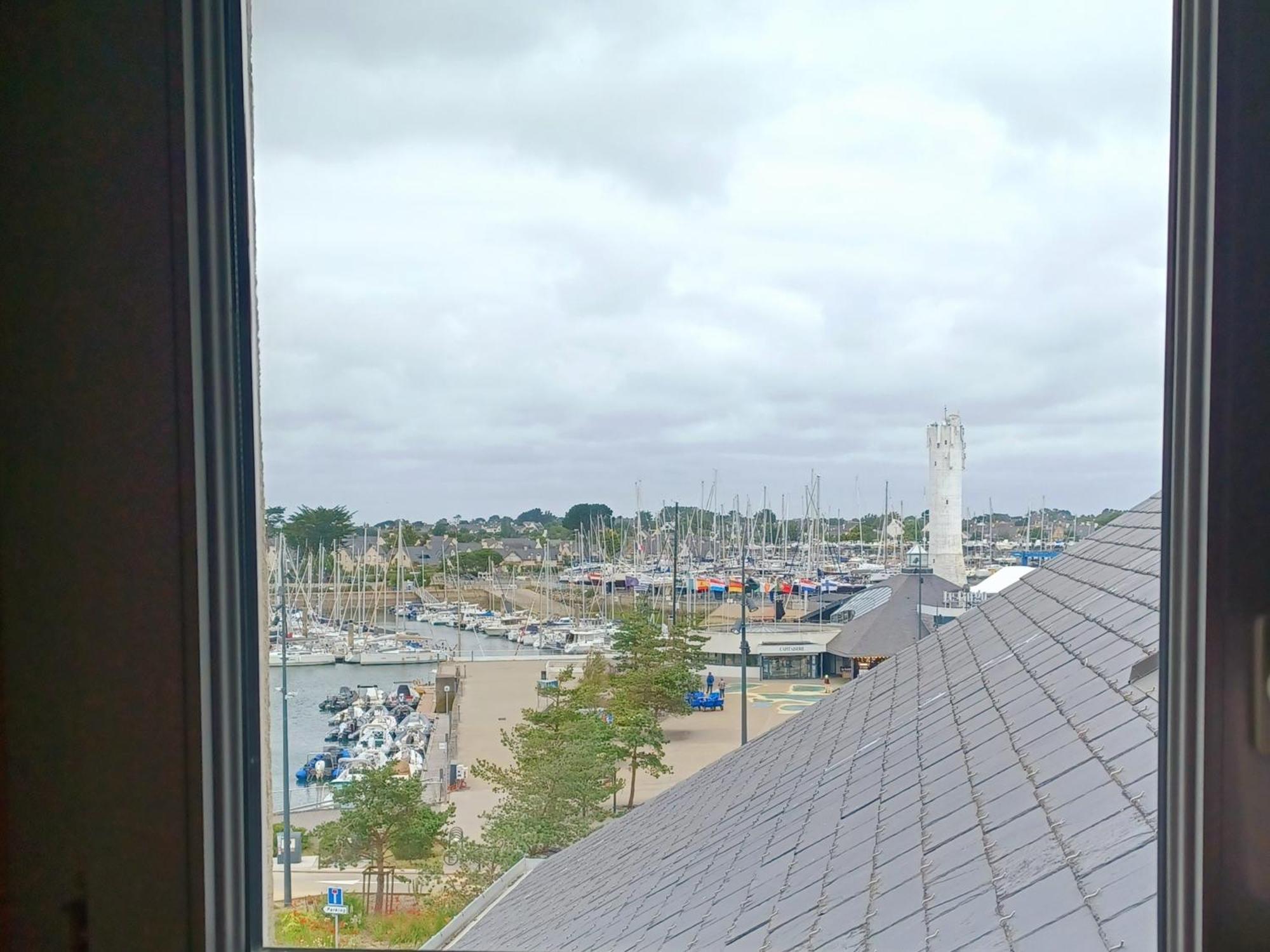 Appartement Duplex Familial Vue Mer, Proche Plage Et Commerces - Fr-1-639-125 Arzon Zewnętrze zdjęcie